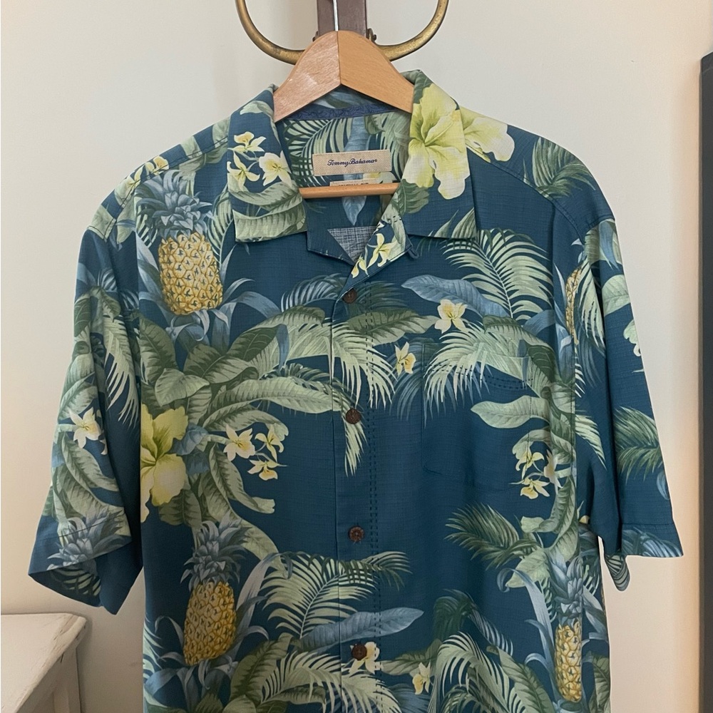 Silk Tropical Men's Shirt by Tommy Bahama